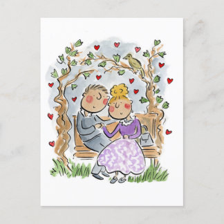 A nightingale sang in Berkeley Square Postcard