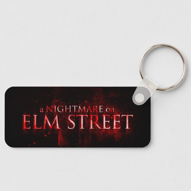 A Nightmare on Elm Street | Bloody Text Key Ring (Front)