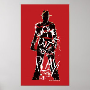 A Nightmare on Elm Street   Come Out and Play Poster