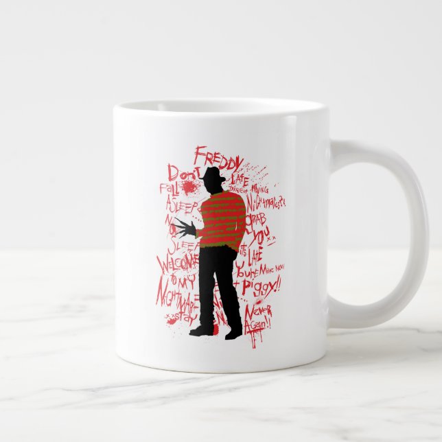 A Nightmare on Elm Street | Don't Fall Asleep Large Coffee Mug (Right)