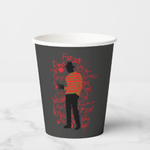 A Nightmare on Elm Street Don't Fall Asleep Paper Cups