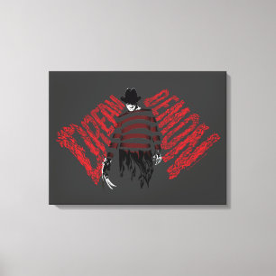 A Nightmare on Elm Street Dream Demon Freddy Canvas Print