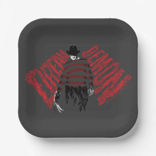 A Nightmare on Elm Street   Dream Demon Freddy Paper Plate