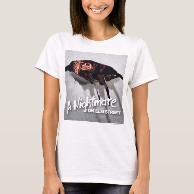 A Nightmare on Elm Street | Freddy Krueger Peeking T-Shirt (Front)