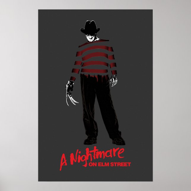 A Nightmare on Elm Street | Freddy Krueger Poster (Front)