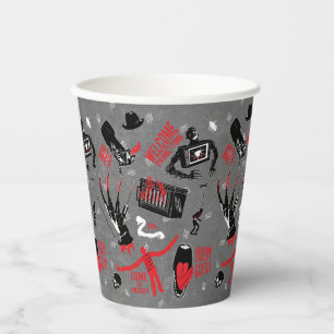 A Nightmare on Elm Street Freddy Krueger Talk Paper Cups