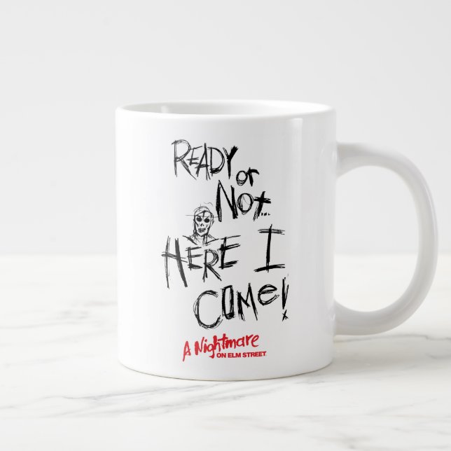 A Nightmare on Elm Street | Here I Come Large Coffee Mug (Right)