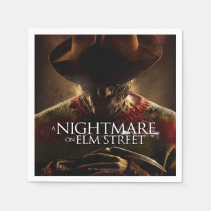 A Nightmare on Elm Street Movie Poster Napkin