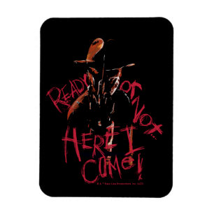 A Nightmare on Elm Street Ready or Not Magnet