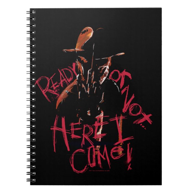 A Nightmare on Elm Street | Ready or Not Notebook (Front)