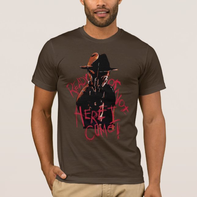 A Nightmare on Elm Street | Ready or Not T-Shirt (Front)