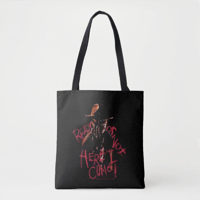 A Nightmare on Elm Street | Ready or Not Tote Bag (Front)