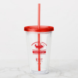 A Nightmare on Elm Street Springwood Asylum Acrylic Tumbler