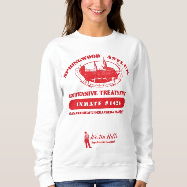A Nightmare on Elm Street | Springwood Asylum Sweatshirt (Front)