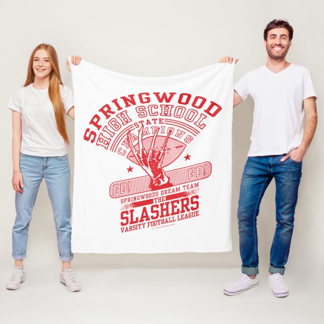 A Nightmare on Elm Street | Springwood High Fleece Blanket (In Situ)