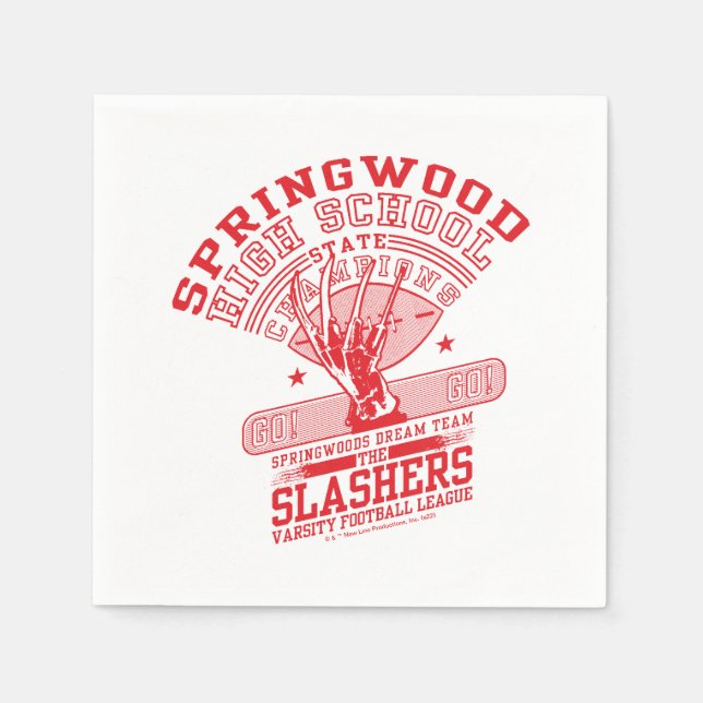 A Nightmare on Elm Street | Springwood High Napkin (Front)