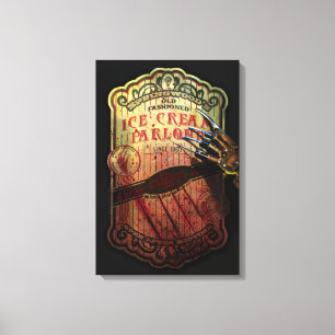 A Nightmare on Elm Street Springwood's Ice Cream Canvas Print