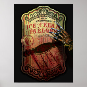 A Nightmare on Elm Street   Springwood's Ice Cream Poster