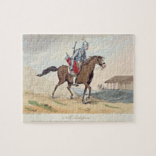 A Noble Tcherkesse, etched by the artist, publishe Jigsaw Puzzle