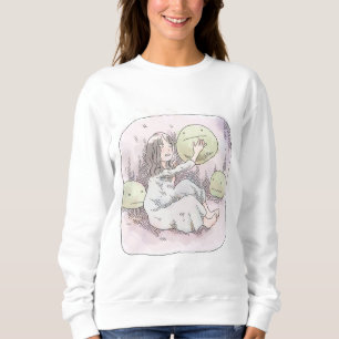 a non-stick sweatshirt