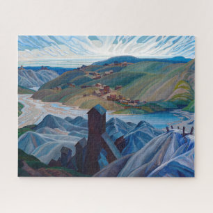 A Northern Silver Mine Franklin Carmichael Jigsaw Puzzle
