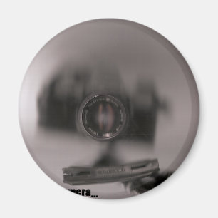 A not so hidden camera magnet