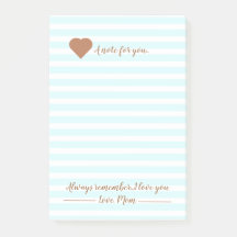 A note for you from Mom