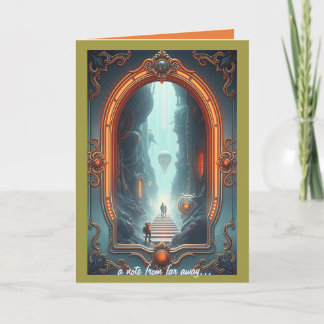 A Note From Far Away Card