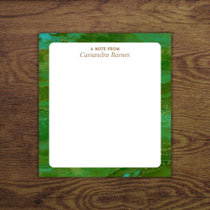 A Note From Personalised Notepad