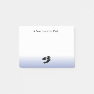 A Note from the Past- T. rex Dinosaur Post-its