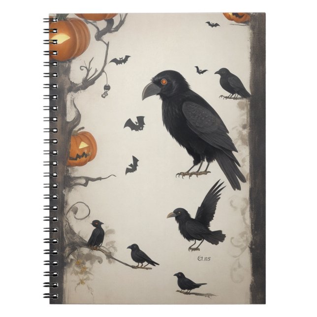 A Notebook That's Perfect for Halloween Planning (Front)