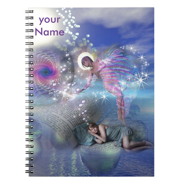 A novel can be a portal into parallel realities spiral notebook (Front)