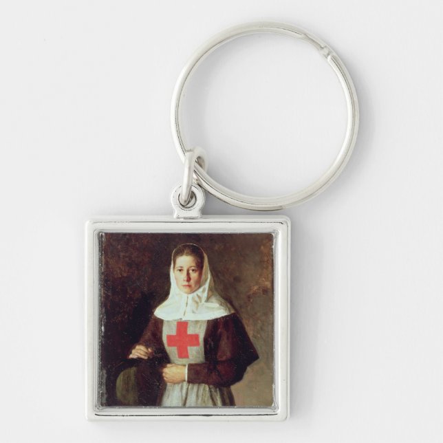 A Nurse, 1886 Key Ring (Front)