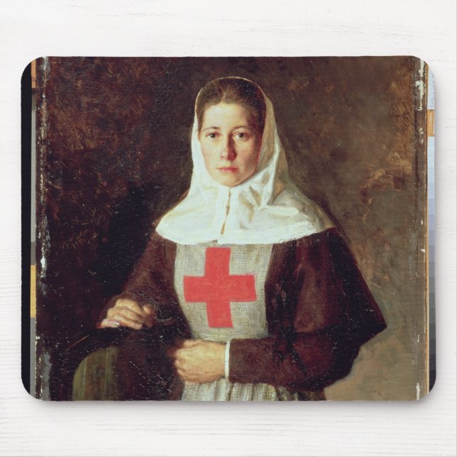 A Nurse, 1886 Mouse Pad (Front)