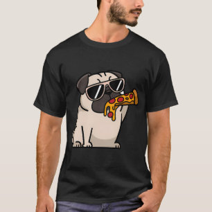 “FLAMINGO-GO†Pug T-Shirt – Summery gift for
