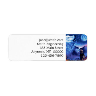 A pack of wolves on a dark night