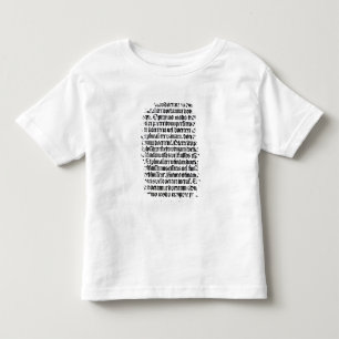 A page of the 'Grammaire Latine' Toddler T-Shirt