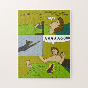 A painful wake up jigsaw puzzle