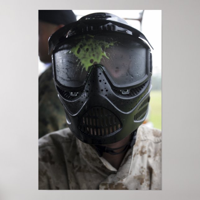 A paintball round poster (Front)