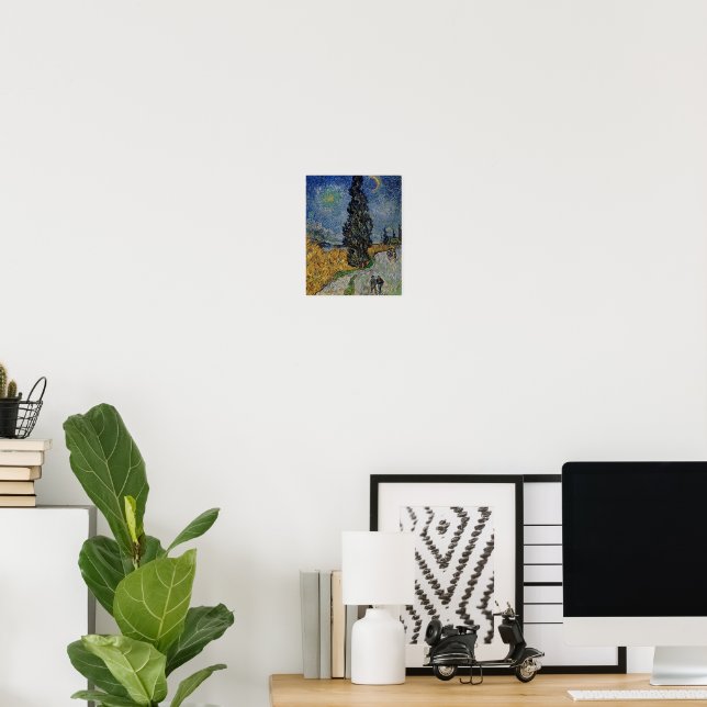 a painting that explains beauty of art poster (Home Office)