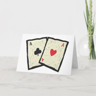 A Pair Of Aces Card