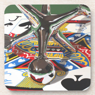 A Pair of Jacks, Plastic coasters with cork back