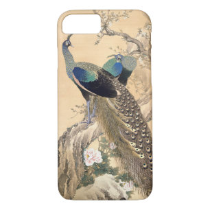 A Pair of Peacocks in Spring 1901 Japanese Art Case-Mate iPhone Case