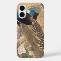 A Pair of Peacocks in Spring by Imao Keinen