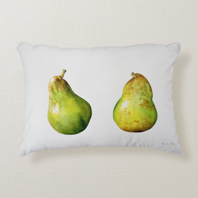 A Pair of Pears 1997 Decorative Cushion (Front)