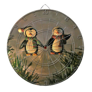 A Pair of Penguins Dartboard