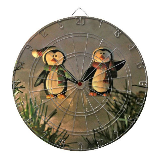 A Pair of Penguins Dartboard (Front)