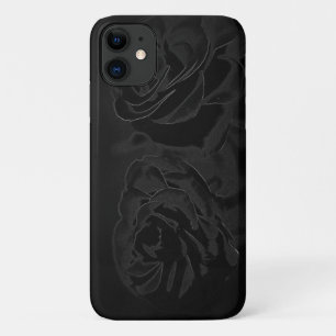 A pair of roses in black Case-Mate iPhone case