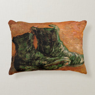 A Pair of Shoes by Vincent van Gogh Decorative Cushion