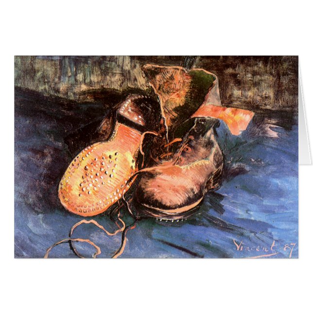 A Pair of Shoes, Vincent Van Gogh (Front Horizontal)
